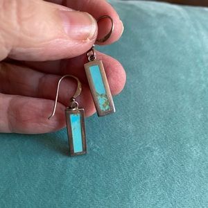 Sterling Silver and Turquoise Earrings